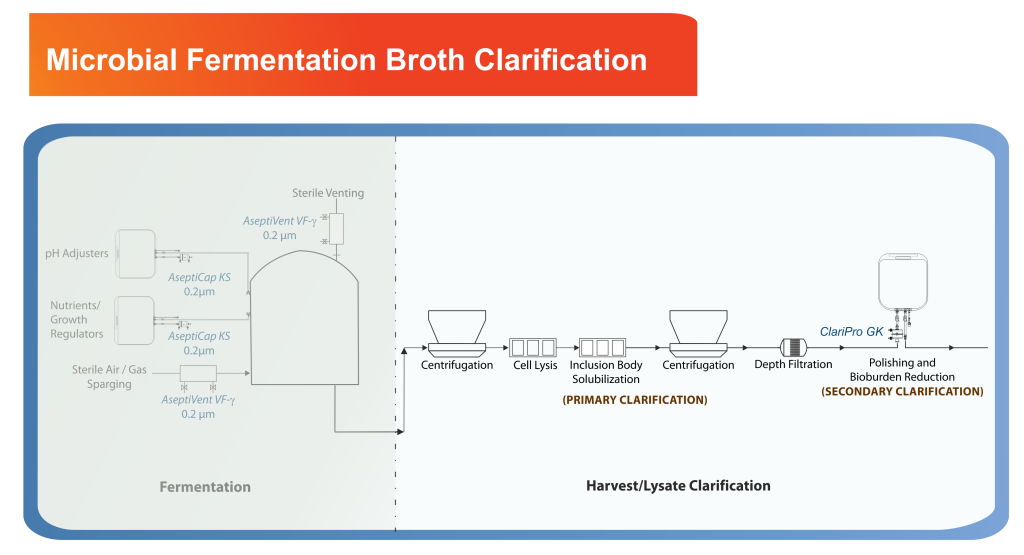 Microbial Fermentation broth clarification